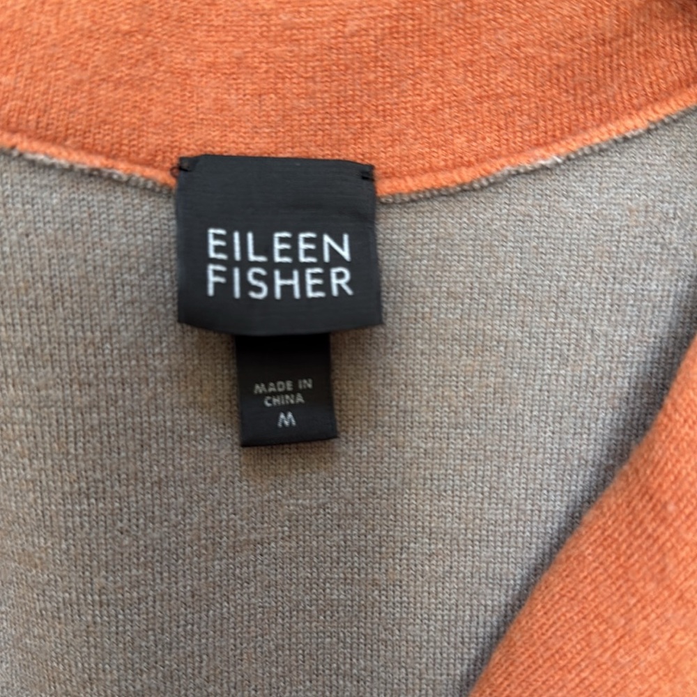 Eileen Fisher Blazer Style Sweater - Picture 6 of 12